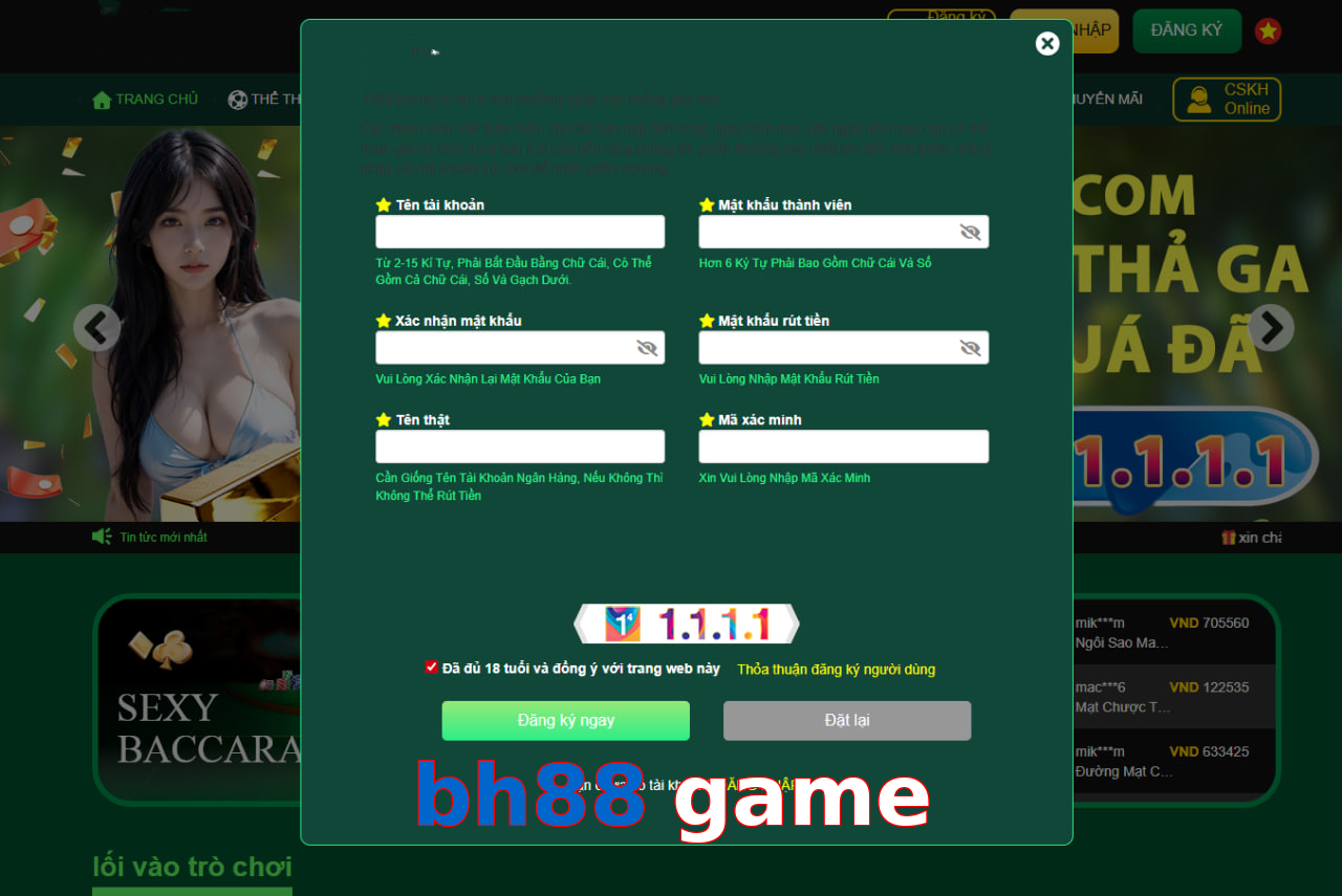 bh88 game
